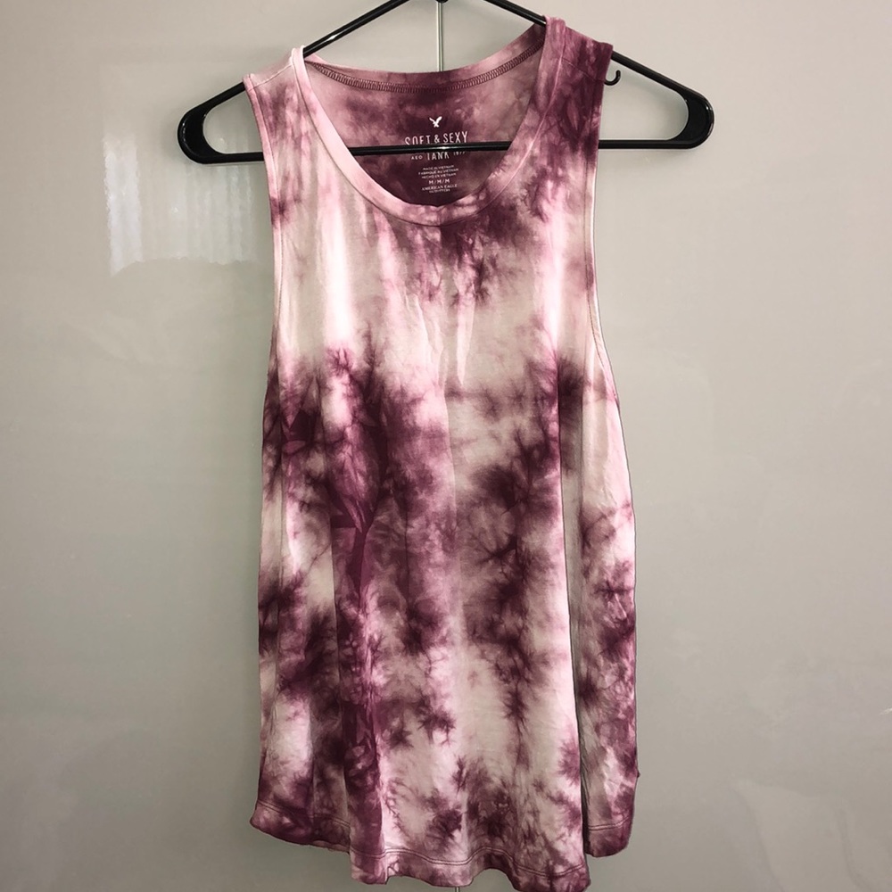 AE Soft And Sexy Tie Dye Tank